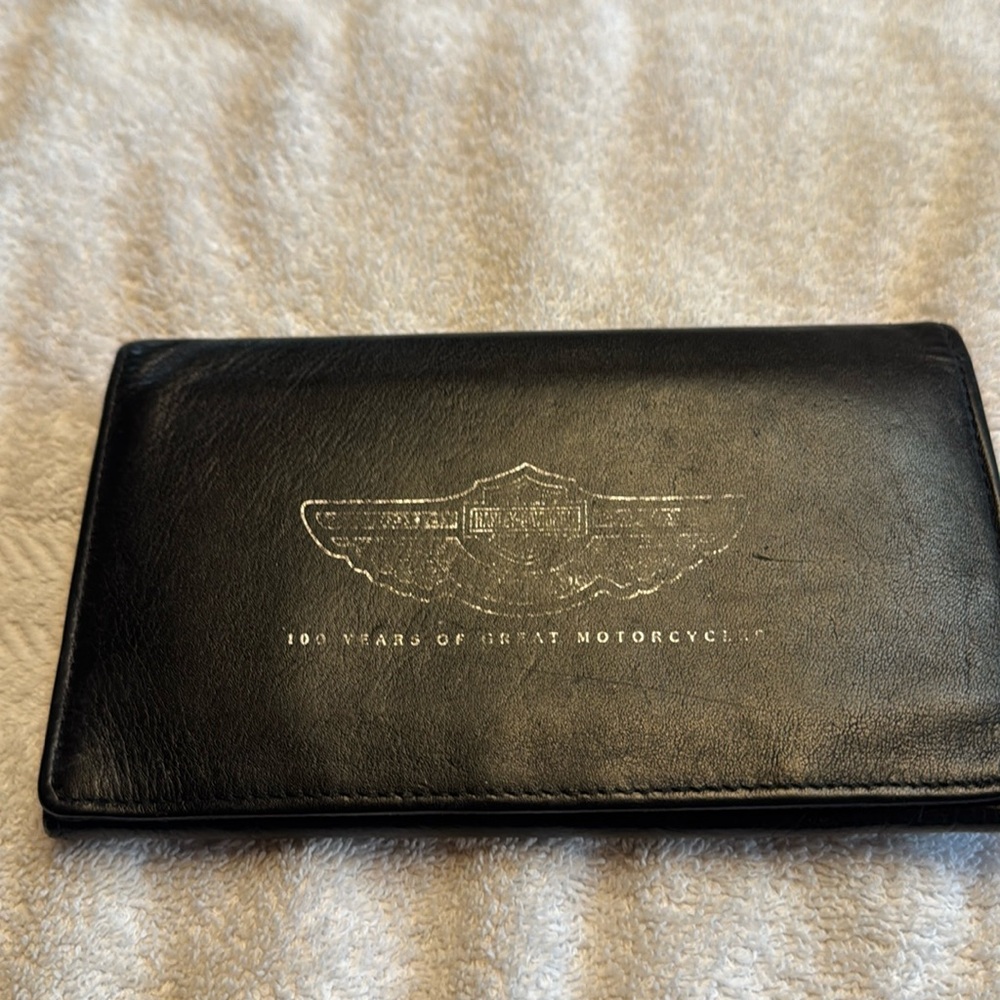 - Harley Davidson leather wallet